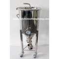 Fermentador cônico de aço inoxidável Equipamento de fabricação de cerveja Tanque de fermentação